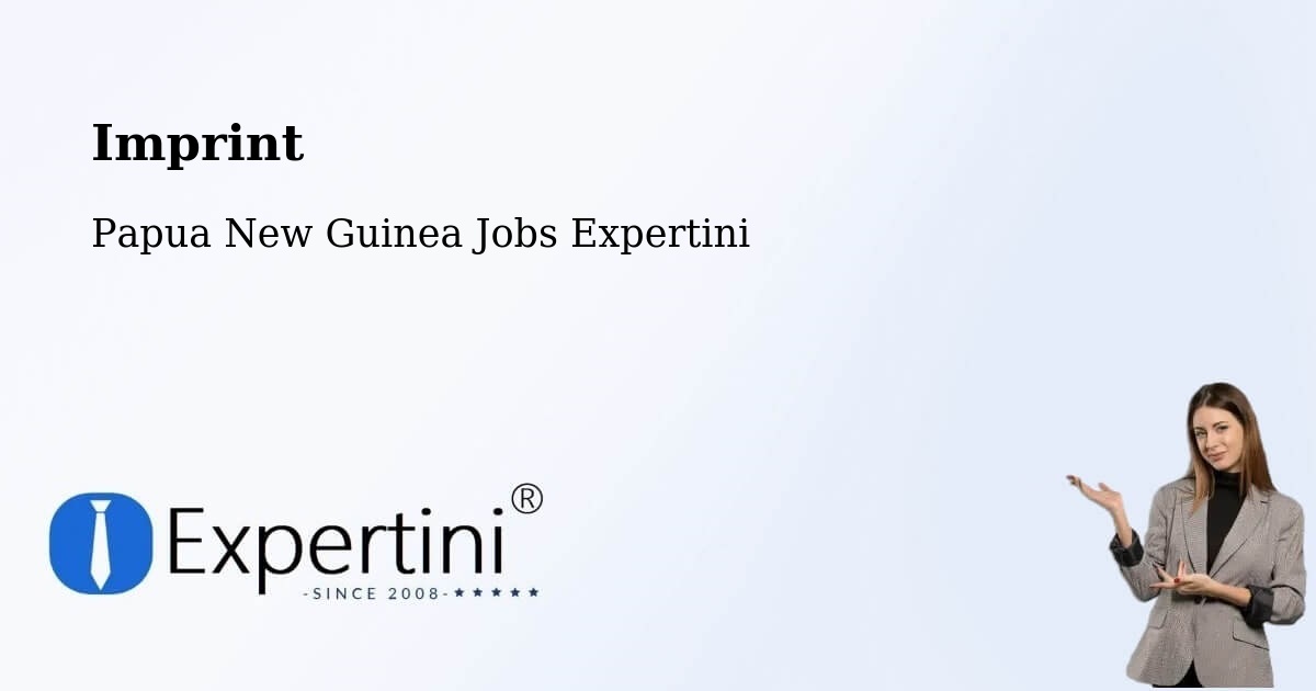 Imprint – Hagen - Papua New Guinea Jobs Expertini